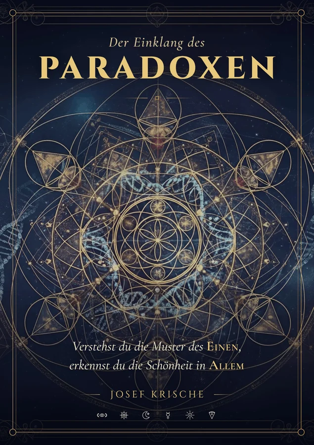 Buchcover „Der Einklang des Paradoxen“ von Josef Krische